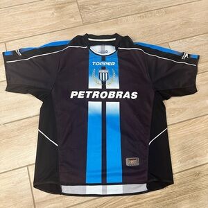 Topper Petrobras Vintage Racing Club Argentina Black & Blue Jersey, XL